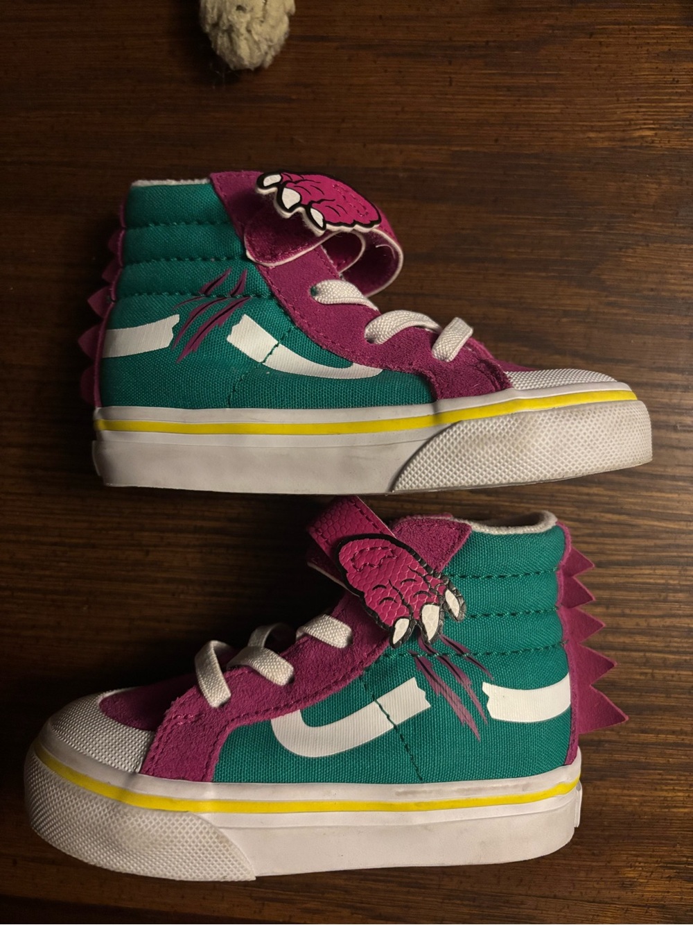 Vans Toddler's Dino Sk8-Hi Reissue 138 V sneakers